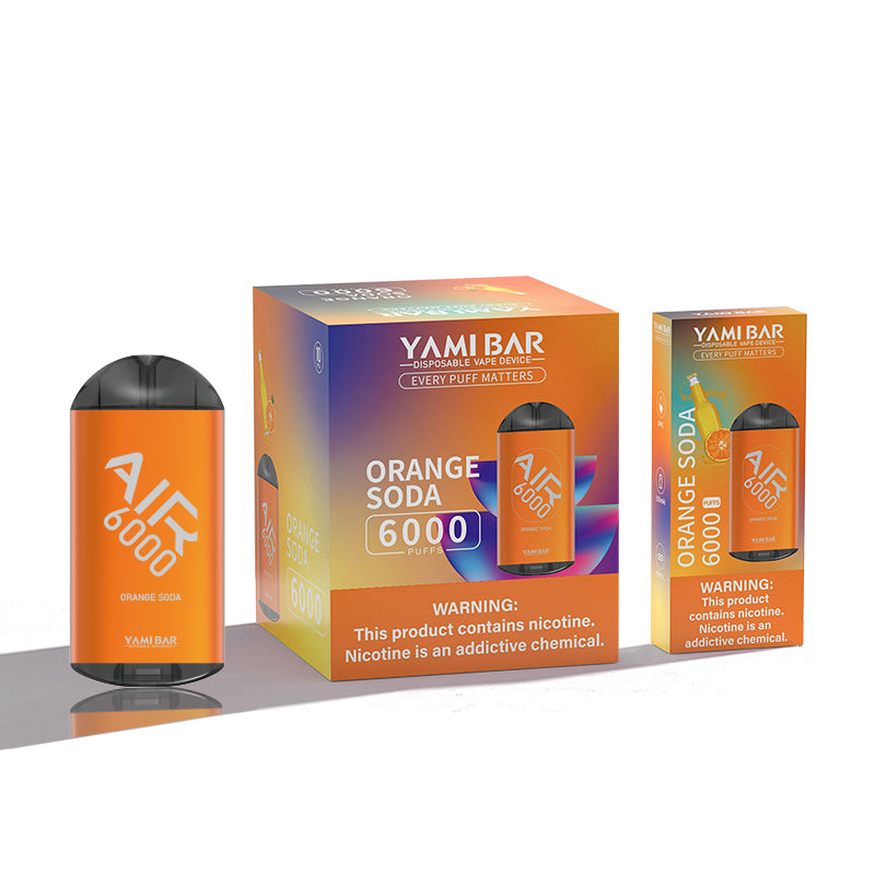 YAMIBAR AIR 6000 PUFFS - Carton of 10