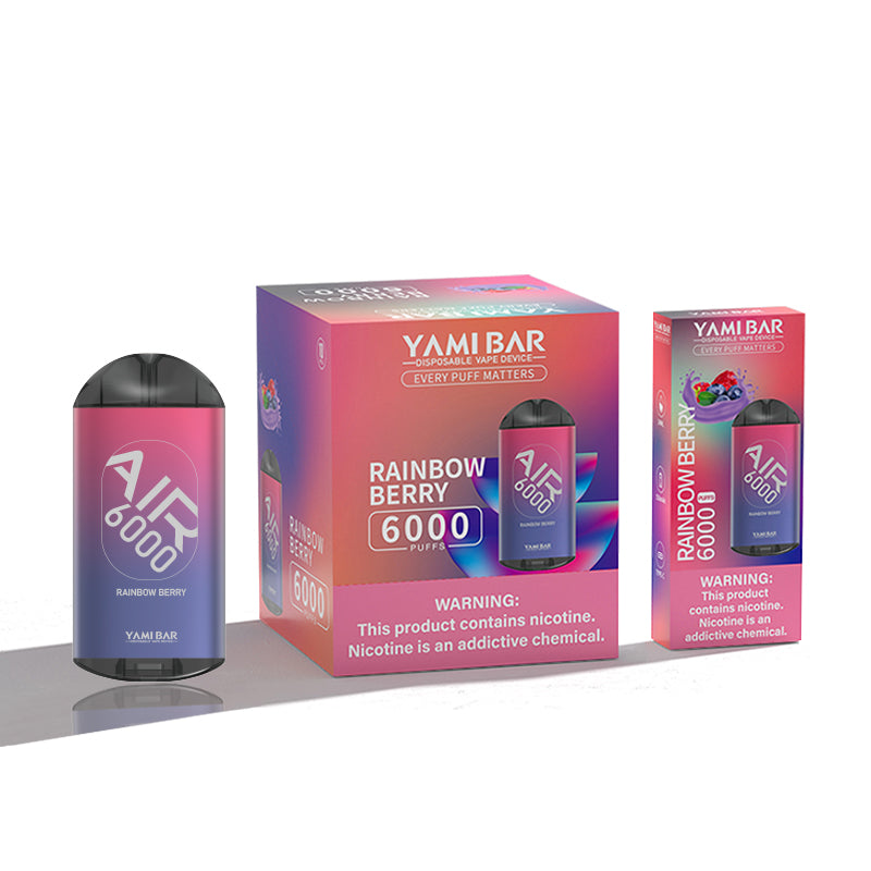 YAMIBAR AIR 6000 PUFFS - Carton of 10